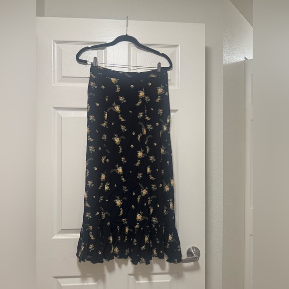 Urban Outfitters Mesh Frill Midi Skirt - Picture 7 of 15